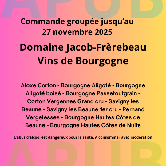 2025 APUB BOURGOGNE NOEL 2025