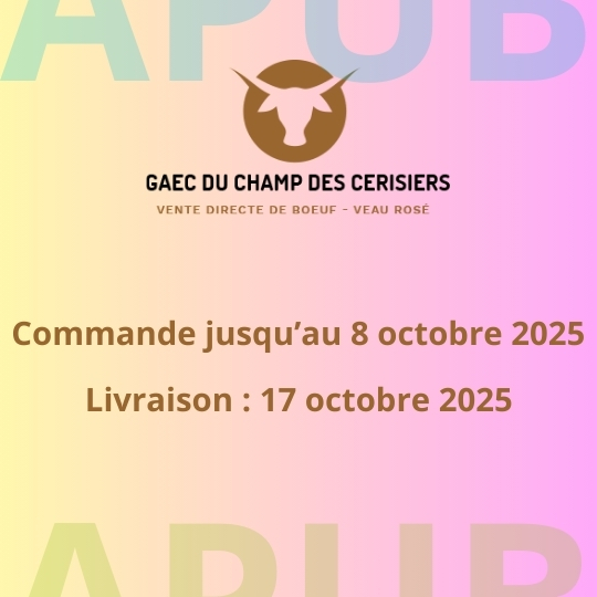 2025 APUB GAEC OCTOBRE