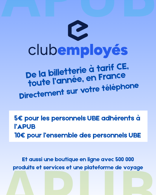 2026 APUB CLUB EMPLOYES 