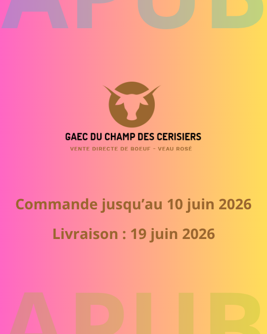 2026 APUB GAEC JUIN